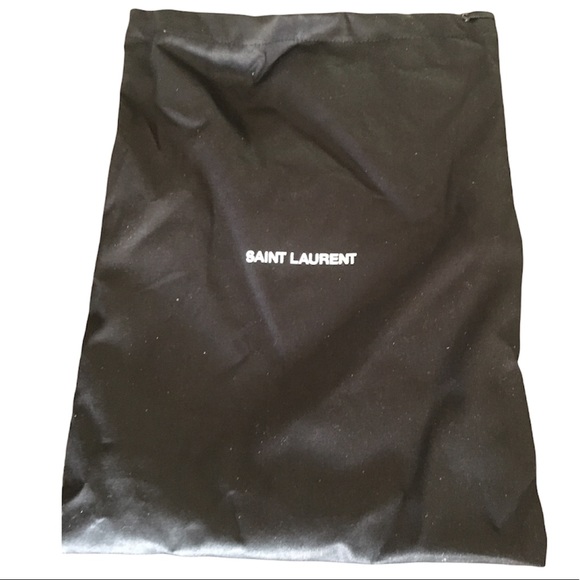 Saint Laurent Black Bea 90 Patent Leather Sandal with Double Knot Detail - Picture 7 of 7